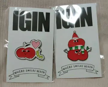 IGIN CHRISTMAS MARKET 핀 배지 JIN