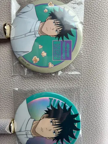 세가 럭키 쿠지 주술회전 후시구로 메구미 캔뱃지 세트