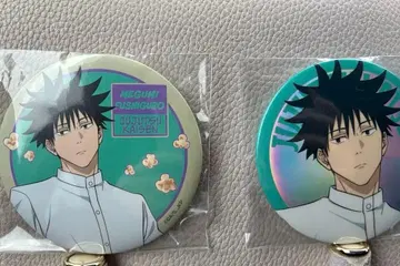 세가 럭키 쿠지 주술회전 후시구로 메구미 캔뱃지 세트