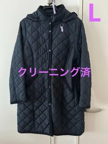 [클리닝 완료] BEAMS HEART 네이비 퀼팅 자켓 L