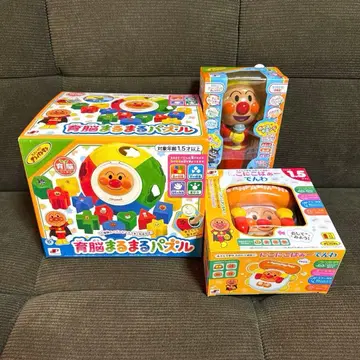 새상품 호빵맨 완구 3개 세트