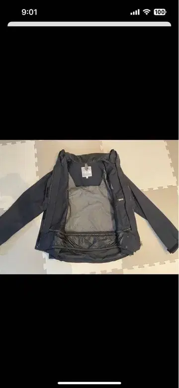 THE NORTH FACE 블랙 스쿱 자켓 M