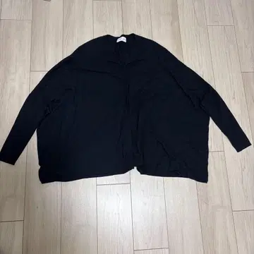 림아크 코튼 와이드 니트 블랙