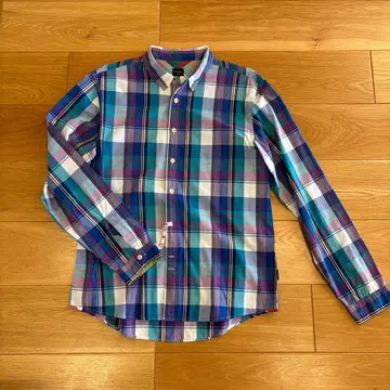 폴 스미스 진스 체크 무늬 셔츠 L