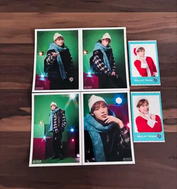 초특급 HAPPY 브로마이드 미니 사진 세트 알로하