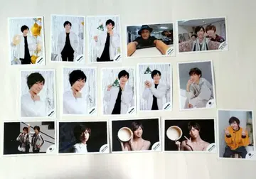 아베 료헤이 공식 사진 17장 세트 미니 사진 크리스마스 snowman