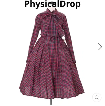 PhysicalDrop | 피지컬드롭 스탠드 카라 레트로 원피스