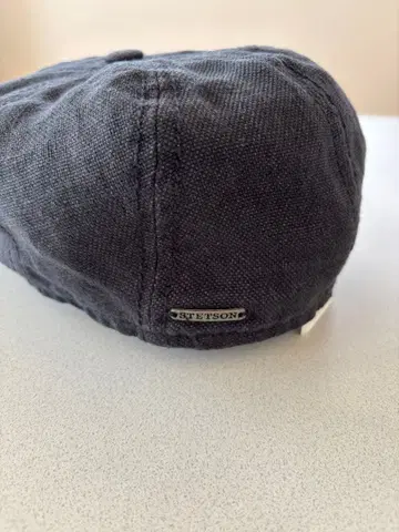 STETSON 블랙 헌팅 캡 린넨