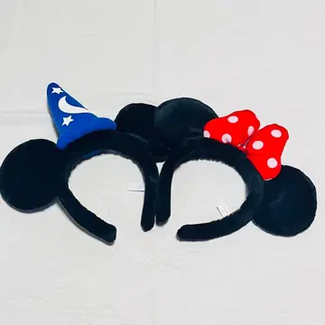 디즈니 미키 미니 노멀 머리띠 세트