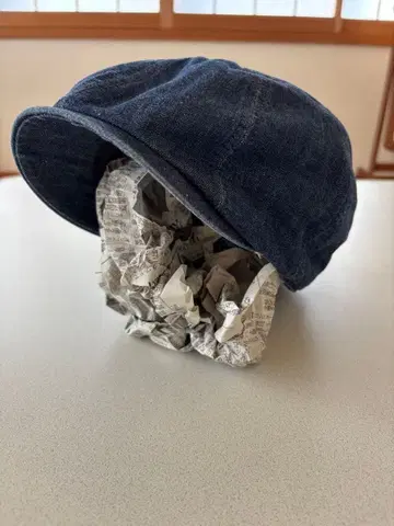 모모타로 청바지 데님 헌팅 캡