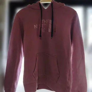 THE NORTH FACE 핑크 후드 부착 후드티