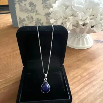 라피스 목걸이 탑 silver