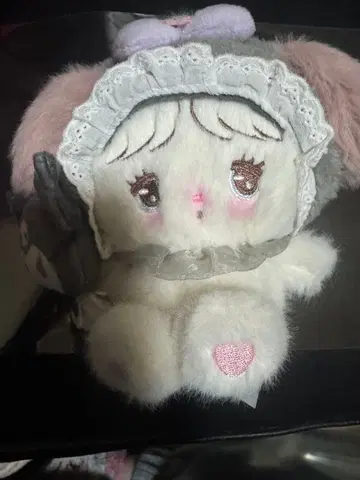 산리오 쿠로미 mikko 수플레 콜라보 마스코트 홀더 봉제 인형