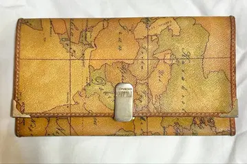 프리마클라세 지도 도안 장지갑