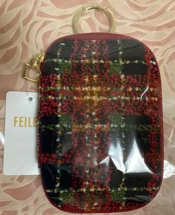 타탄 무드 카드 & 키 파우치