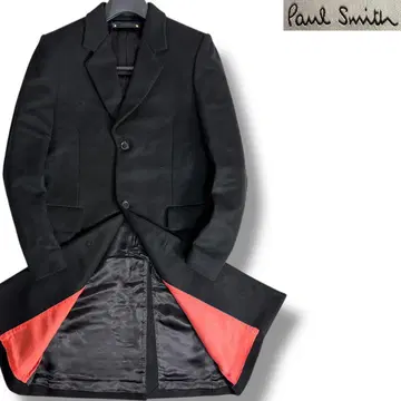 J6276 새상품급 폴스미스 멜톤 체스터 코트 블랙 M