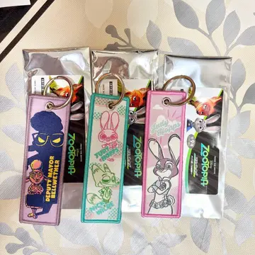 주토피아 키링 플라이트 택