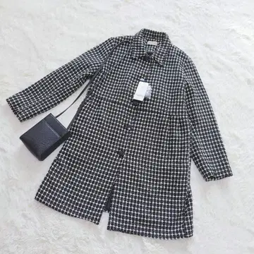 택 포함 새상품 CLUB VOLTAIRE 트위드 자켓 48 L 이탈리아제