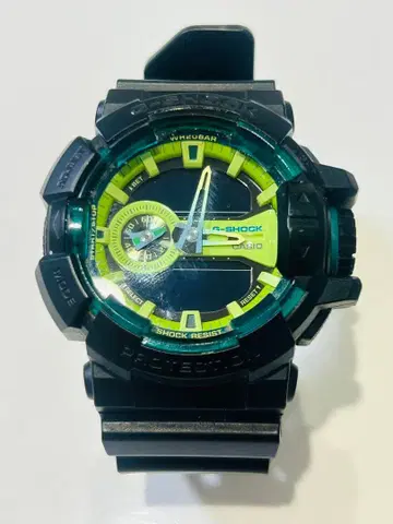 G-SHOCK GA-400LY 블랙/그린