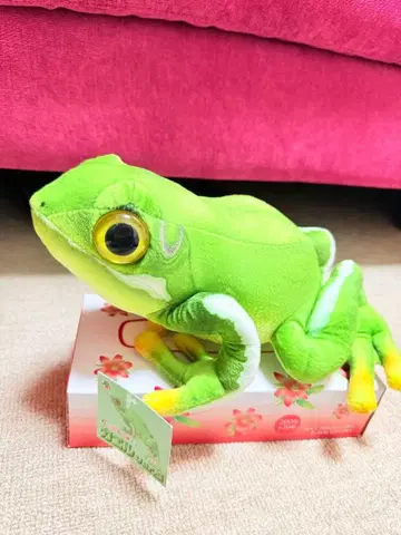 개구리 봉제 인형