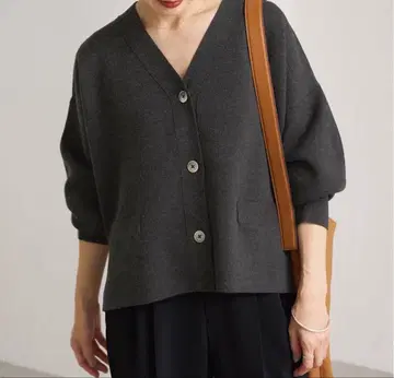 IENA 슈퍼 파인 스무스 숏 가디건