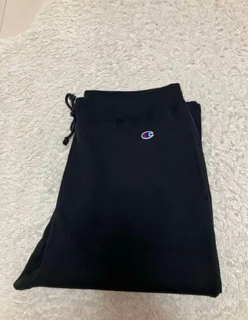 연말 세일 Champion 챔피온 스웨트 팬츠 블랙