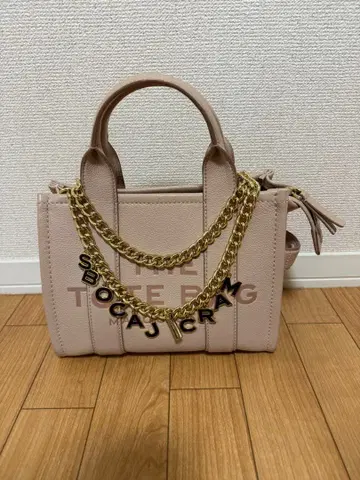 MARC JACOBS 스타일 토트백 핑크