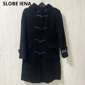 SLOBE IENA 슬로브 이에나 더플 코트 울 블랙