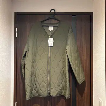 [즉시 구매 ok] 렙심 퀼팅 자켓 카키