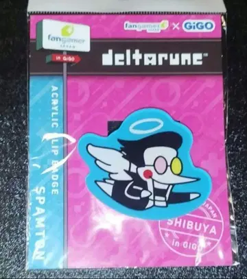 [deltarune] 아크릴 클립 배지 스팸톤 게이머 구이 GIGO
