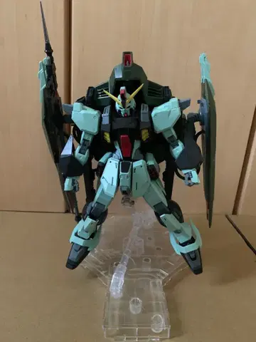 풀 메카닉스 1/100 포비든 건담 액션 베이스 포함