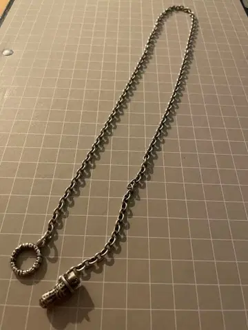 peanuts&co 실버 목걸이 피넛 컴퍼니