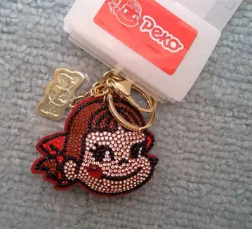 페코 키참 키링 스트랩 시마무라 페코짱 반짝반짝
