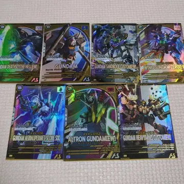 아스날베이스 샘플 카드 7장 세트