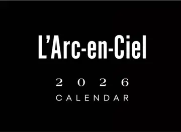 L'Arc-en-Ciel 2026 탁상 달력 라르크앙시엘 라르크