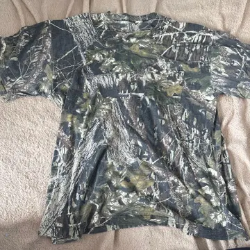 Mossy Oak 카모 패턴 T셔츠 L/XL