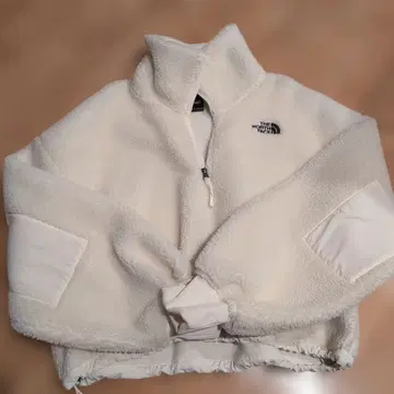 THE NORTH FACE 하프 지퍼 보아 숏 기장 풀오버