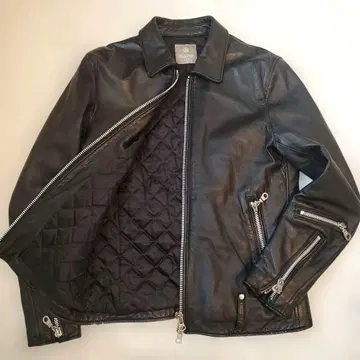 컨디션 최상 나노 유니버스 램 가죽 충전솜 싱글 라이더스