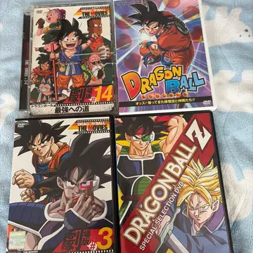 드래곤볼 DVD 4점 세트