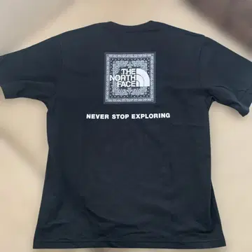 THE NORTH FACE 블랙 티셔츠