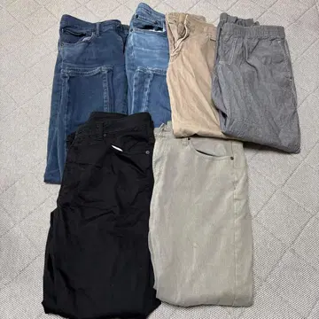 유니클로 EZY 청바지 외 L 사이즈