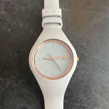 ice 그레이 아날로그 손목시계