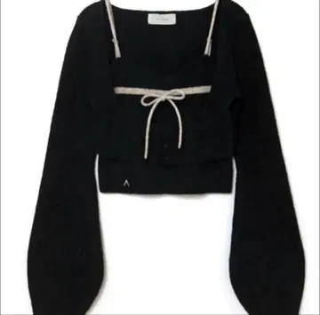 ANDMARY Natalie 리본 세트 블랙 안드마리