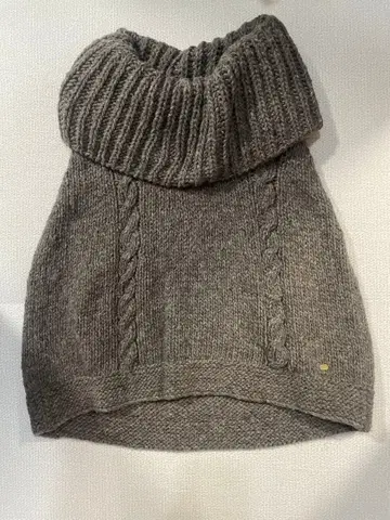 미사용 나노 유니버스 니트 판초 케이프