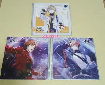 마네키네코 니지산지 콜라보 코스터 3장 세트