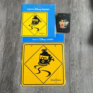 디즈니 디즈니랜드 투온타운 조이풀 트롤리 3점 희소