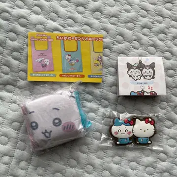 치이카와 x 산리오 캐릭터즈 에코백 & 러버 마스코트