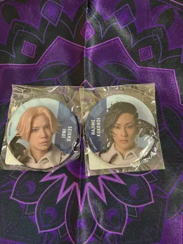 무대 도쿄 리벤저스 이누이 세이슈 쿠니이 하지메 캔뱃지 세트