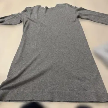 그레이 니트 원피스 긴팔