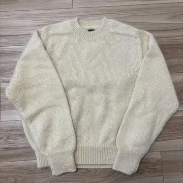 BATONER 모헤어 니트 스웨터 아이보리 일본제
